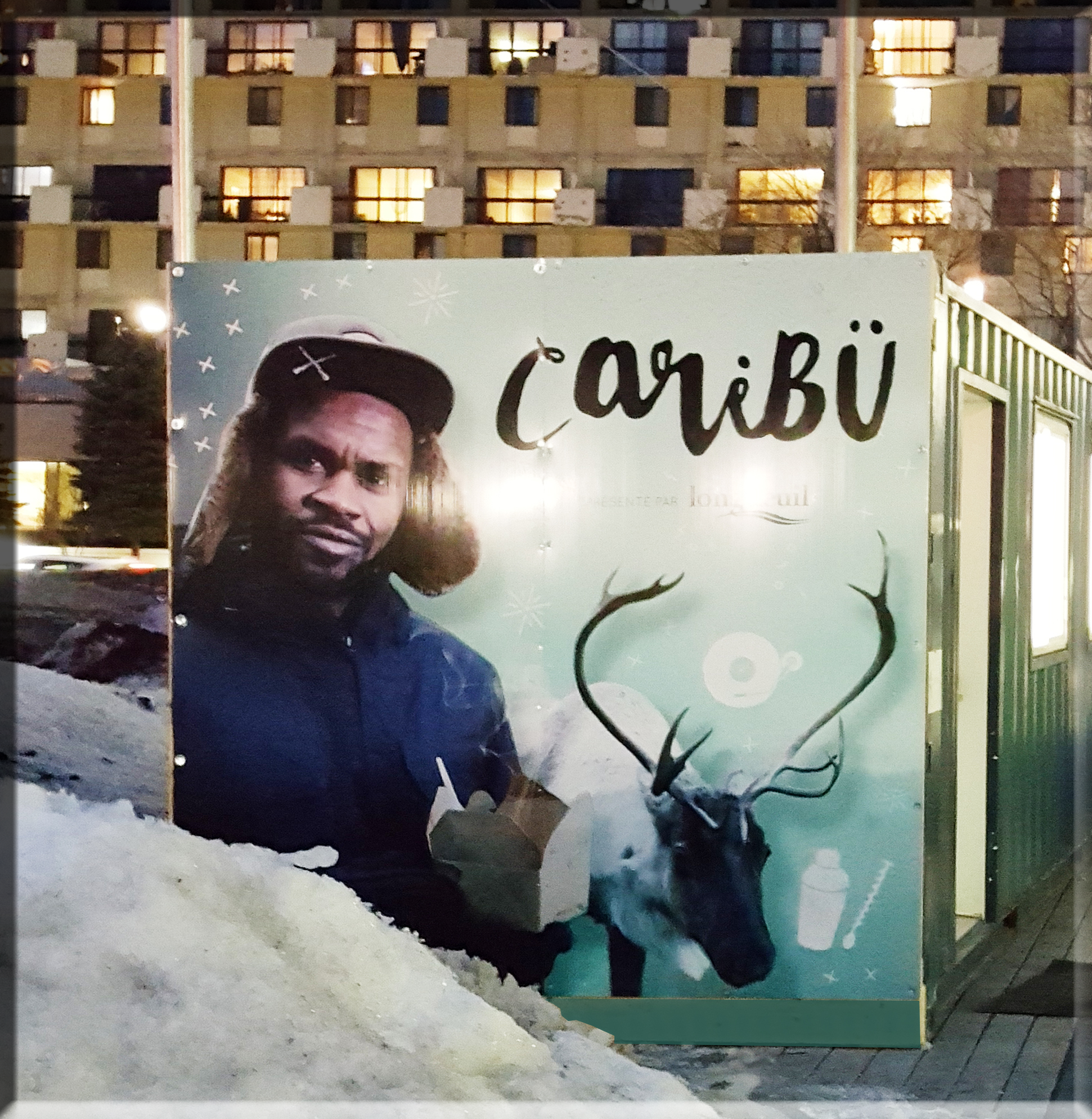 Affichage &eacute;v&eacute;nementiel, Festival  Carib&uuml;