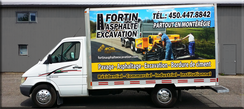 Dodge Sprinter cube, Fortin Asphalte, Richelieu